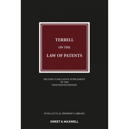 Terrell on the Law of Patents 19th ed: 2nd Supplement